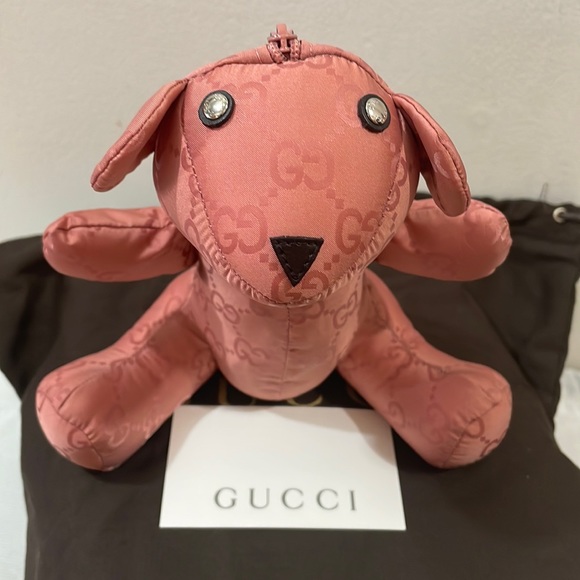 Sold‼️‼️GUCCI
Nylon Monogram Teddy Bear Folding Tote Pink💓 - Picture 7 of 17